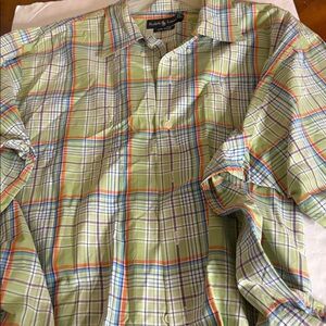 Ralph Lauren  Bob Camp Multicolor Plaid Men's Shirt